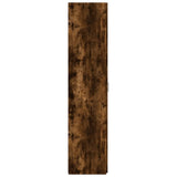 Highboard Smoked Oak 50x42.5x185 cm Engineered Wood 3281417