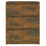 815510 Sideboard Smoked Oak 60x35x76 cm Engineered Wood