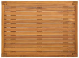 Garden Table Solid Acacia Wood Natural 60 x 60 x 30 cm 42022065