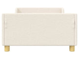 Children's Bed Frame with Headboard Cream 80 x 160 cm 42010854