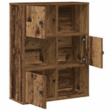Bookcase Old Wood 60x24x76.5 cm Engineered Wood 860389