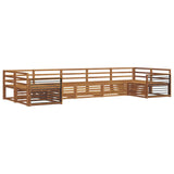 Sofa Sets 7 pcs Natural Solid Acacia Wood 3374069