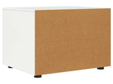 Storage Cabinet 60 x 48 x 57 cm Engineered Wood White 888827