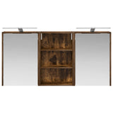 Bathroom Cabinet Set 3 pcs 126 x 16 x 62.5 cm Engineered wood 3403836