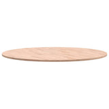 Table Top 90x1.5 cm Round Solid Wood Beech 355912