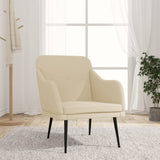 Armchair Cream 63x76x80 cm Fabric 351480