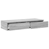 Bed Drawers Grey Sonoma 80 x 36.5 x 16.5 cm Engineered Wood 866928