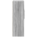 Highboard Grey Sonoma 30x42.5x124 cm Engineered Wood 846157