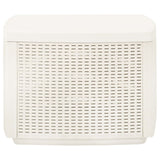 Garden Table White 53x53x40 cm Plastic 315856