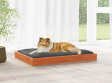 Dog Bed Wax Brown 101.5 x 74 x 9 cm Solid Pine Wood 867649