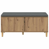 Hall Bench Artisan Oak 100 x 38 x 46 cm 891543