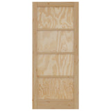Interior Door Natural 86 x 198.5 cm Plywood 42047159