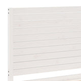 Extra Long Bed Frame without Mattress White 200x220 cm Solid Wood 3309320