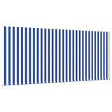 Retractable Awning Manual Blue and anthracite 350 x 250 cm 3330201