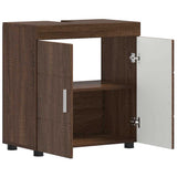 Bathroom Cabinet Set TULUM Brown Oak 60 x 34 x 63 cm 880328