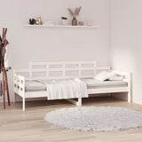 Day Bed without Mattress White Solid Wood Pine 90x200 cm 820328