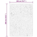Rug OVIEDO Short Pile Red 200x280 cm 375627