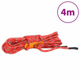 Tent Guy Ropes with Spanners Reflective 8 pcs 4 m 4 mm 4008134