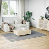 Washable Rug Soft Shaggy 160x230 cm Anti Slip Grey 342194