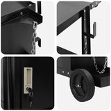 Welding Trolley Black 91 x 47 x 96 cm Steel 42010371
