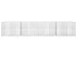 Gabion with 5 mm Wire and 5x5 cm Mesh 400x30x100 cm 3464162