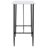 ZNTS Bar Table White 120x60x110 cm MDF 281547