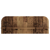 Wall Shelf 2 pcs Old Wood 102 x 13.5 x 37.5 cm Engineered Wood 8014966