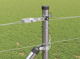 Welded Wire Fence with Concrete Base 50 x 1.2 m 3351539