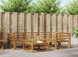 Outdoor Sofa Set 5 pcs Natural Solid Acacia Wood 3366342
