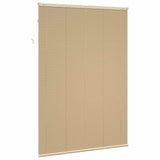 Venetian Blind Light Brown with Pattern 213 x 150 cm 25 mm PVC 42003782