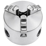3 Jaw Self-Centering Lathe Chuck 80 mm Steel 146704
