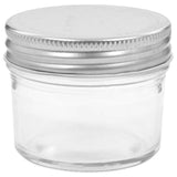 50793 Glass Jam Jars with Silver Lids 48 pcs 110 ml