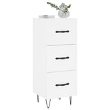Sideboard White 34.5x34x90 cm Engineered Wood 828596