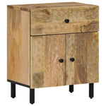 ZNTS Bedside Cabinet 50x33x60 cm Solid Wood Mango 356902