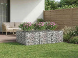 Gabion Raised Bed Silver 42033298