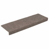 Stair Mats Self-adhesive 30 pcs 65x21x4 cm Beige Rectangular Edge 3365700