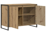 Side Cabinet Artisian Oak 79 x 36 x 75 cm Engineered Wood 886605