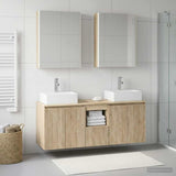 Bathroom Cabinet Set 5 pcs Sonoma Oak Engineered Wood 3406409