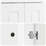 Bathroom Furniture Set White 81 x 40 x 84.5 cm Engineered Wood 3404358