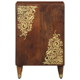 Bathroom Cabinet Honey Brown 38 x 33 x 58 cm Solid Mango Wood 4018757