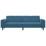 Living Room Couch Blue 250 x 77 x 76 cm 3335090