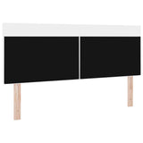 LED Headboard White 160 cm Faux Leather 42007306