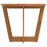 Garden Dining Table Oval 150x90x75 cm Solid Wood Acacia 4108136