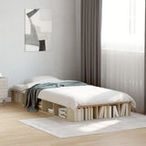 Bed Frame without Mattress Sonoma Oak 90x200 cm 3280519