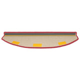 Self-adhesive Stair Mats 15 pcs Red 80 x 24.5 x 3.5 cm 42038640