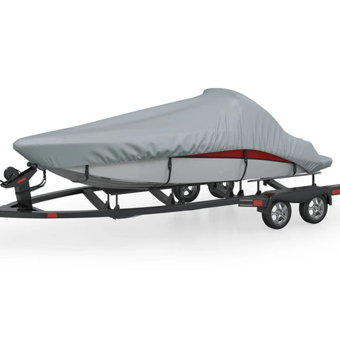 ZNTS Boat Cover Grey Length 427-488 cm Width 173 cm 90426