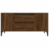 TV Cabinet Brown Oak 102x44.5x50 cm Engineered Wood 819611