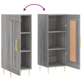 Sideboard Grey Sonoma 34.5x34x90 cm Engineered Wood 830434