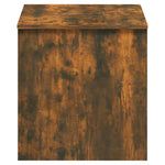 ZNTS Coffee Table Smoked Oak 102x50.5x52.5 cm Engineered Wood 819284
