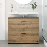 Bathroom Cabinet with Drawer Artisan Oak 76.5 x 35 x 64 cm 883303